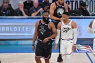 James Harden and Russell Westbrook